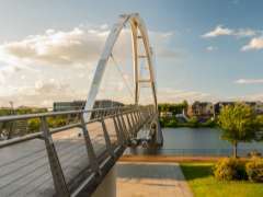 the infinity bridge, stockton-on-tees